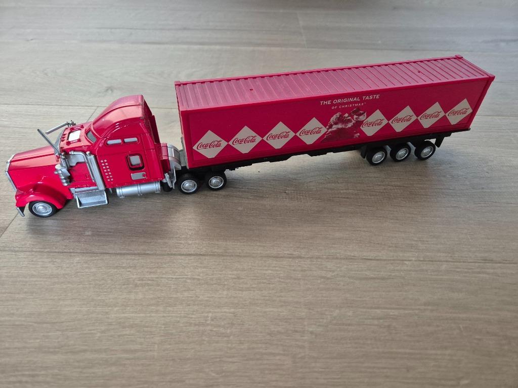 Miniatuur coca cola 'Christmas' truck, Verzamelen, Ophalen of Verzenden, Zo goed als nieuw, Auto's