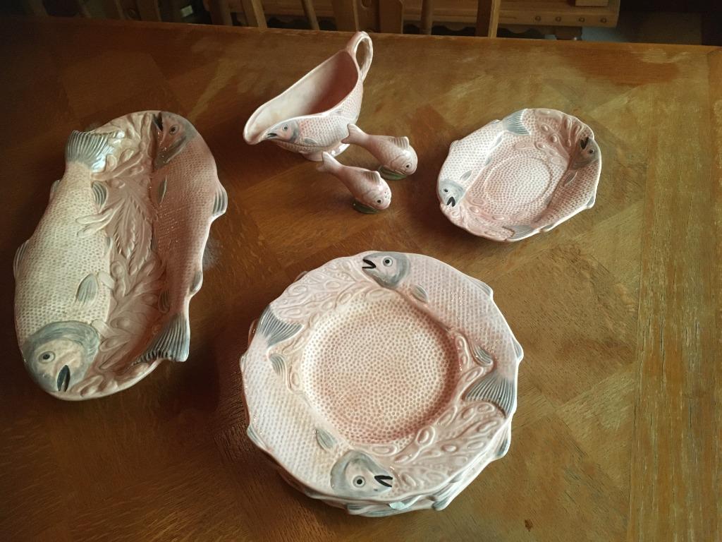 Service a poisson Melba ware, Enlèvement