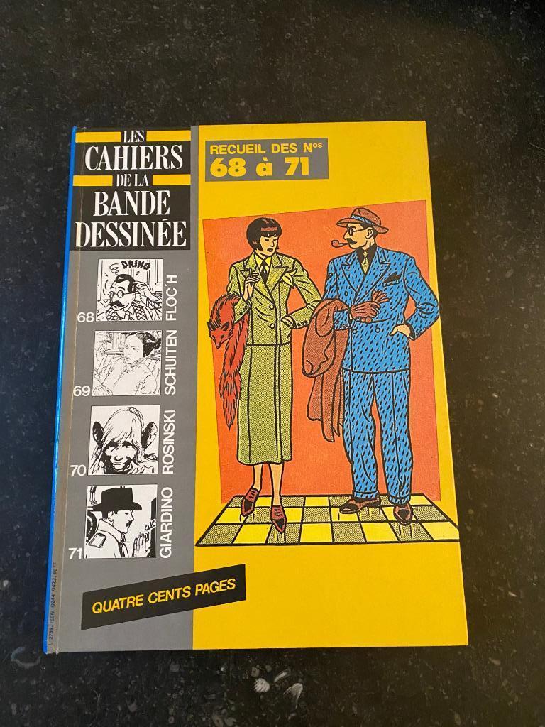Recueil - Les cahiers de la bande dessinée 68 à 71, Livres, BD, Enlèvement ou Envoi, Comme neuf
