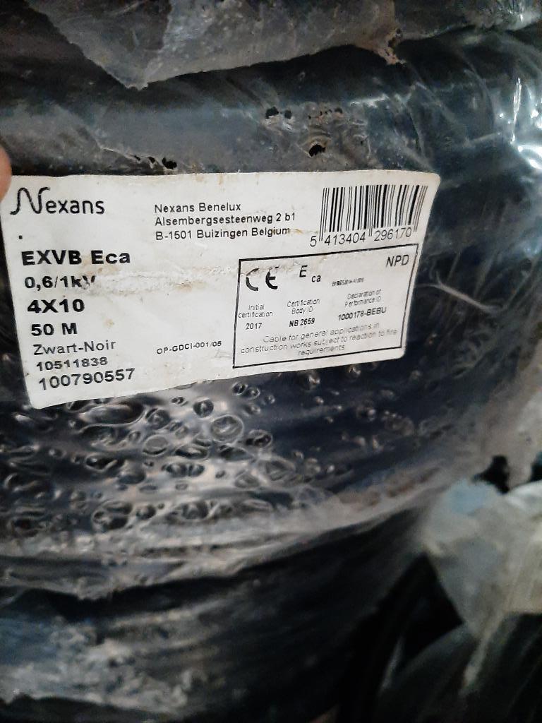 xvb 5G1,5 3G2,5  5G2,5  5G4mm2 EXVB 4x10mm2 ook XGB preflex, Ophalen, Nieuw, Kabel of Snoer
