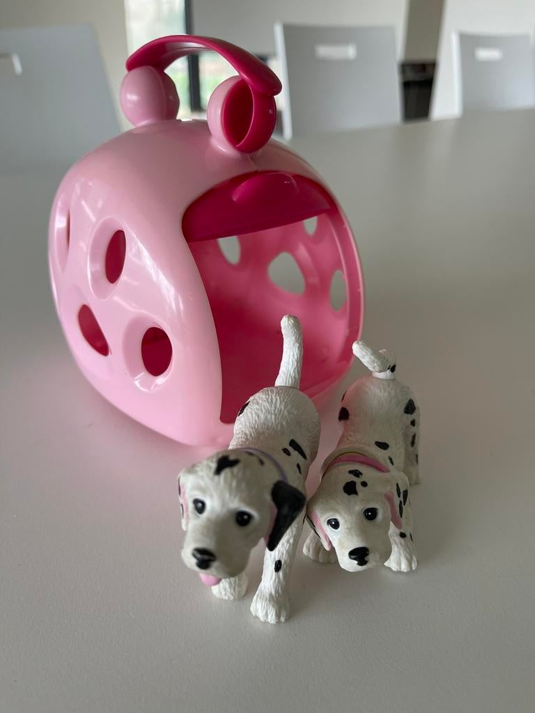 Hondendraagtas met 2 hondjes, Ophalen, Gebruikt