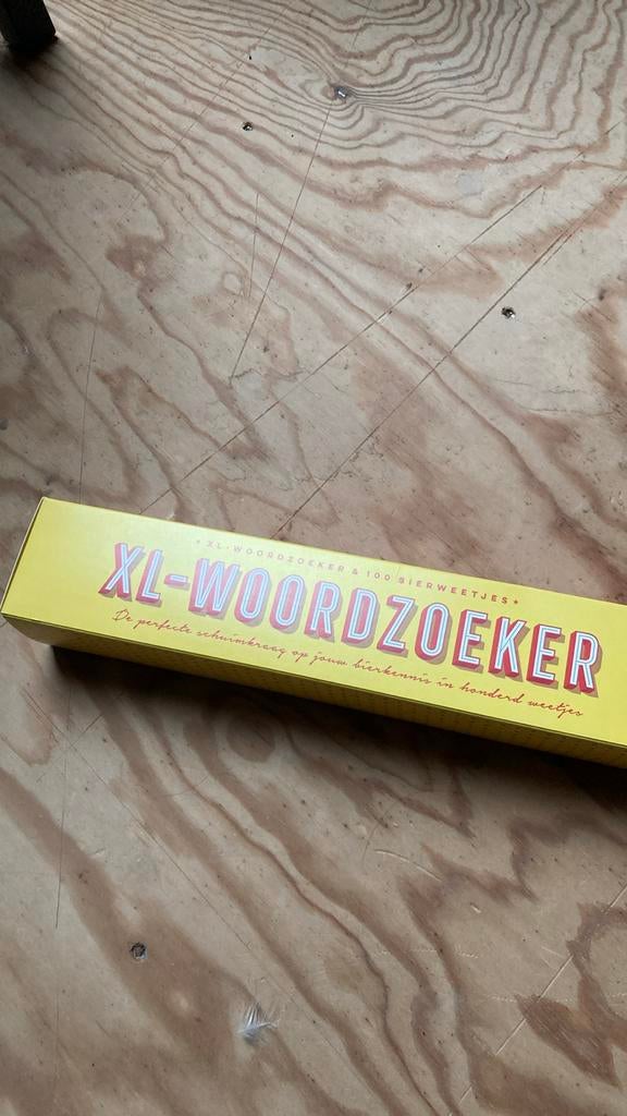 Stratier xl-woordzoeker bier, Diversen, Papierwaren, Nieuw, Ophalen of Verzenden