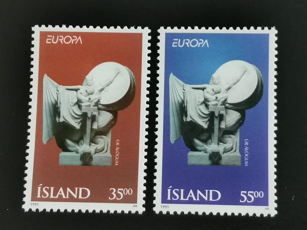 Islande 1995 - Europe CEPT **, Timbres & Monnaies, Timbres | Europe | Scandinavie, Enlèvement ou Envoi, Islande, Non oblitéré