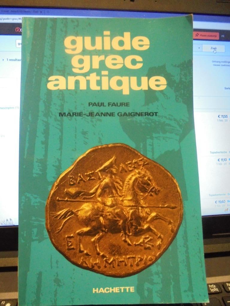 Guide Grec antique, Ophalen of Verzenden, Gelezen