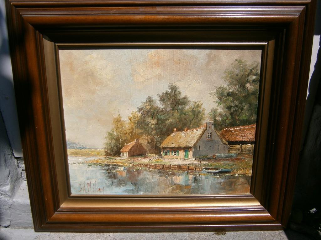 Jan Hendrik Miller: zes beste schilderijen, goede belegging, Antiek en Kunst, Ophalen of Verzenden