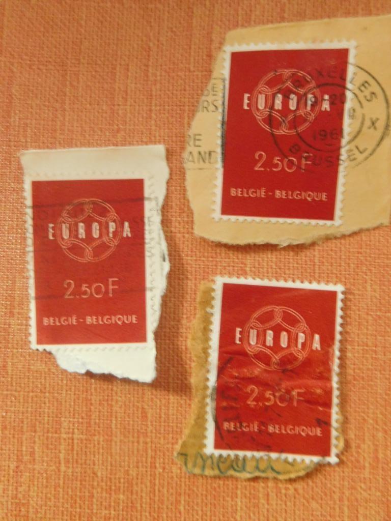 Belgische postzegels: Europa-thema, Postzegels en Munten, Postzegels | Europa | België, Ophalen of Verzenden, Gestempeld