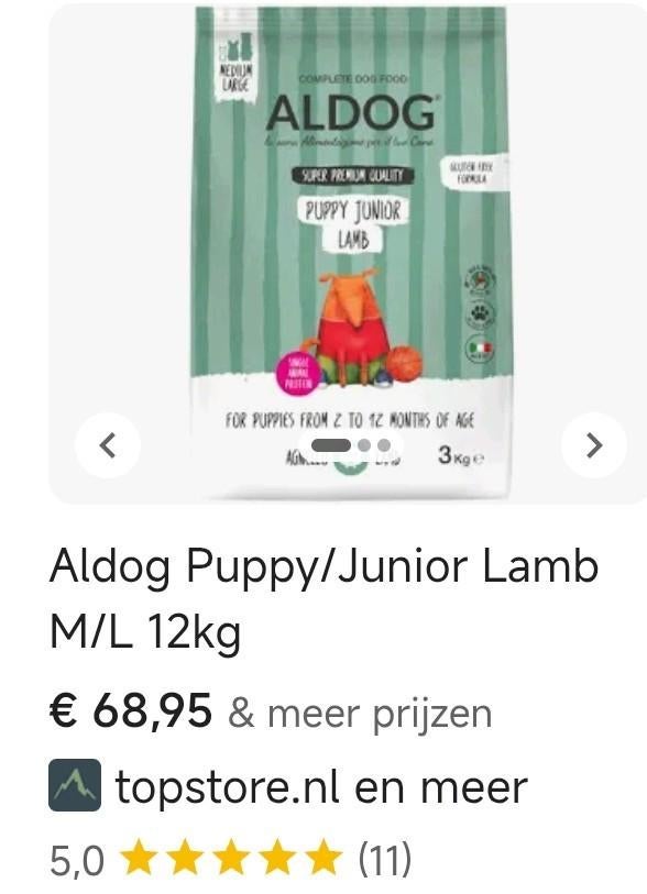Aldog hondenvoer hondenbrokken, Dieren en Toebehoren, Ophalen