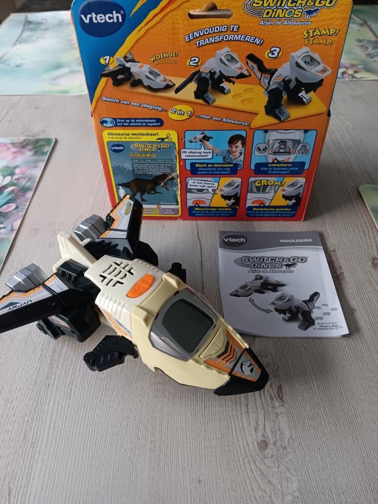 Vtech switch &go Dinos Allosaurus, Enlèvement, Utilisé