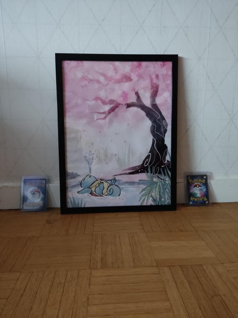 Squirtle foto kader pokemon, Hobby en Vrije tijd, Ophalen