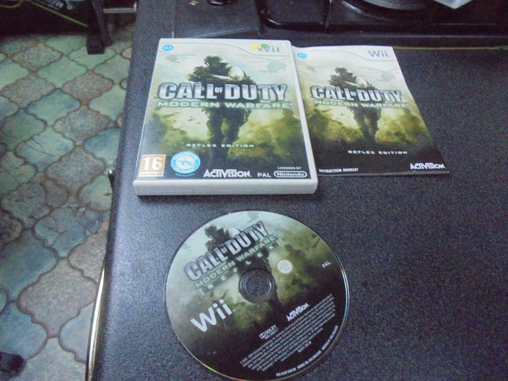 WII Call of duty Modern Warfare Reflex edition (orig-complee, Games en Spelcomputers, Games | Nintendo Wii, Ophalen of Verzenden