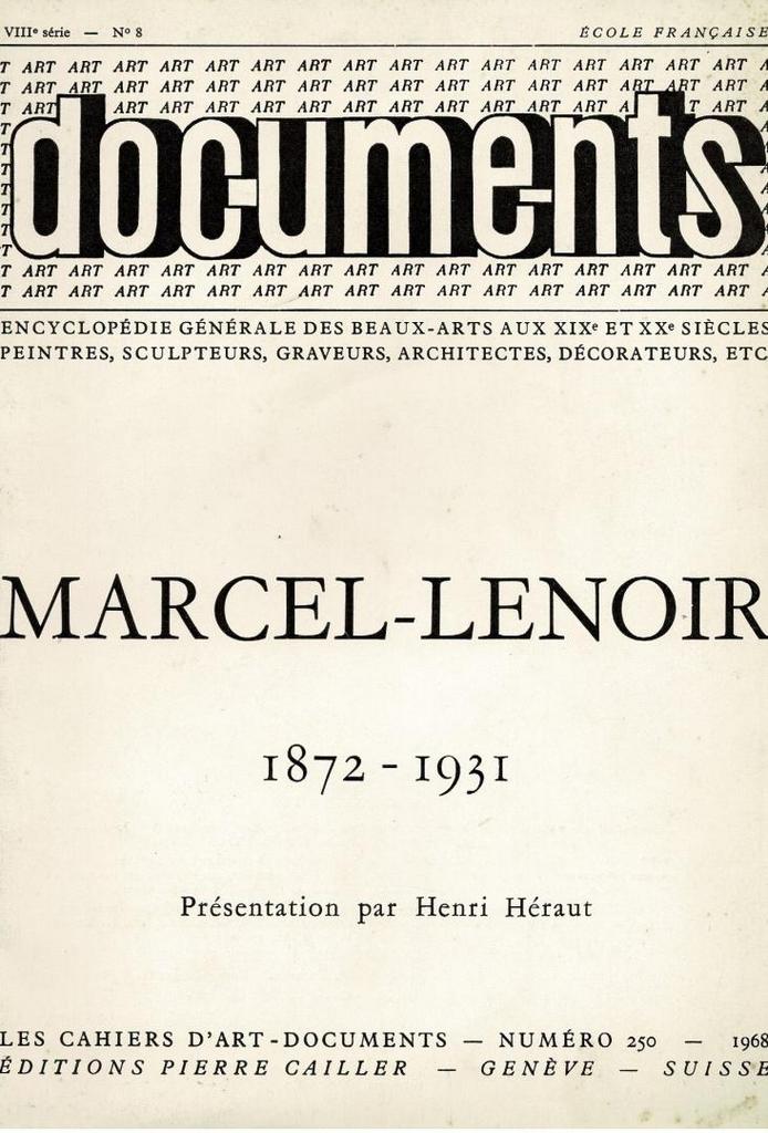 Marcel-Lenoir 1872-1931, Ophalen of Verzenden, Gelezen