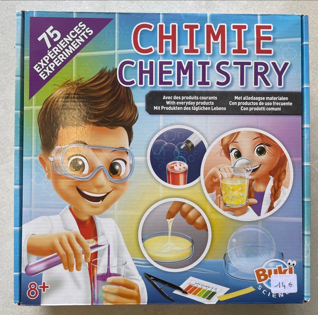 Buki Chemistry box, Kinderen en Baby's, Ophalen of Verzenden, Zo goed als nieuw