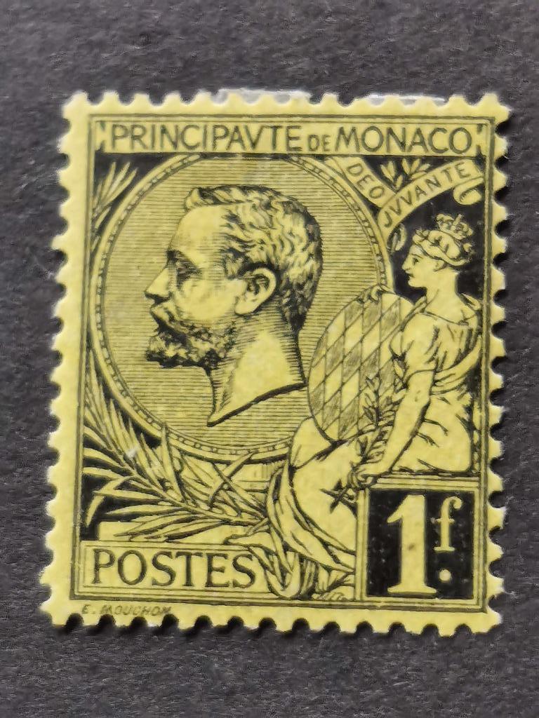 Monaco 1891 - Prince Albert Ier *, Enlèvement ou Envoi, Monaco, Non oblitéré