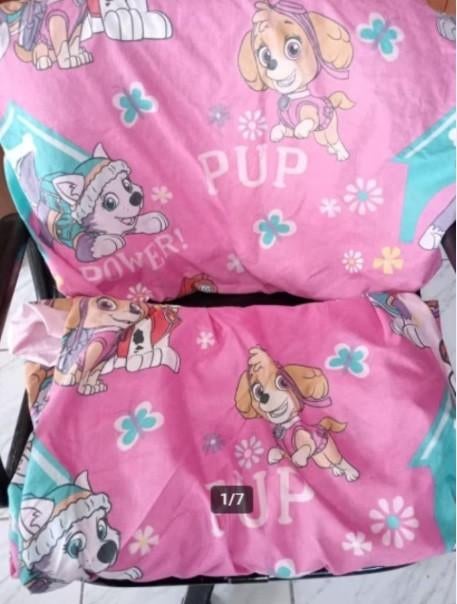 Dekbedovertrek + sloop, 1 pers. Paw Patrol, K3, Bumba frozen, Kinderen en Baby's, Gebruikt, Overige kleuren, Jongetje of Meisje