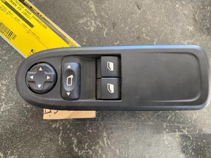 Commutateur vitre électrique d'un Citroen C3, -, 3 mois de garantie, Utilisé, -