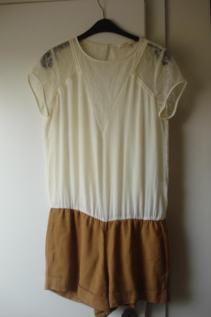 *VAL* Maje  jumpsuit, dames. mt 40, Maat 38/40 (M), Beige, Ophalen of Verzenden, Maje