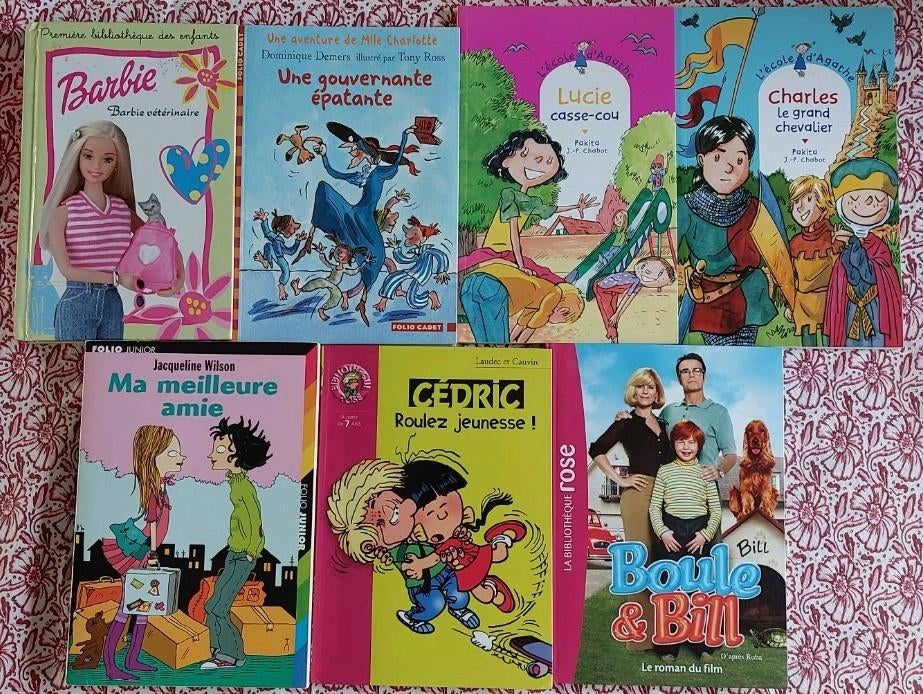 7 livres jeunesse, Livres, Livres pour enfants | Jeunesse | Moins de 10 ans, Utilisé, Enlèvement ou Envoi