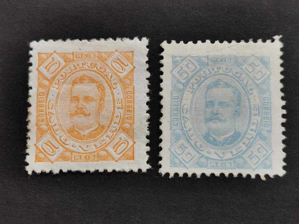 Kaap Verde 1894 - Koning Carlos I, Ophalen of Verzenden, Overige landen, Postfris