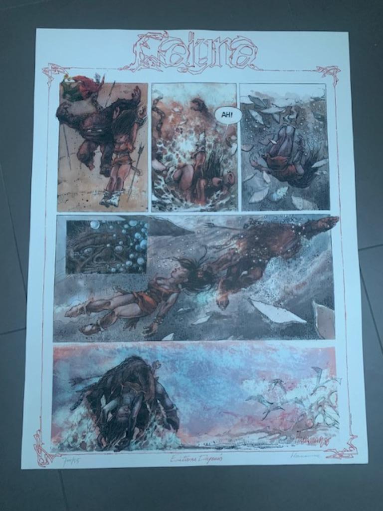 Laïyna - Hausman - zeefdruk 700 ex., Livres, Une BD, Enlèvement ou Envoi, Neuf, Diversen