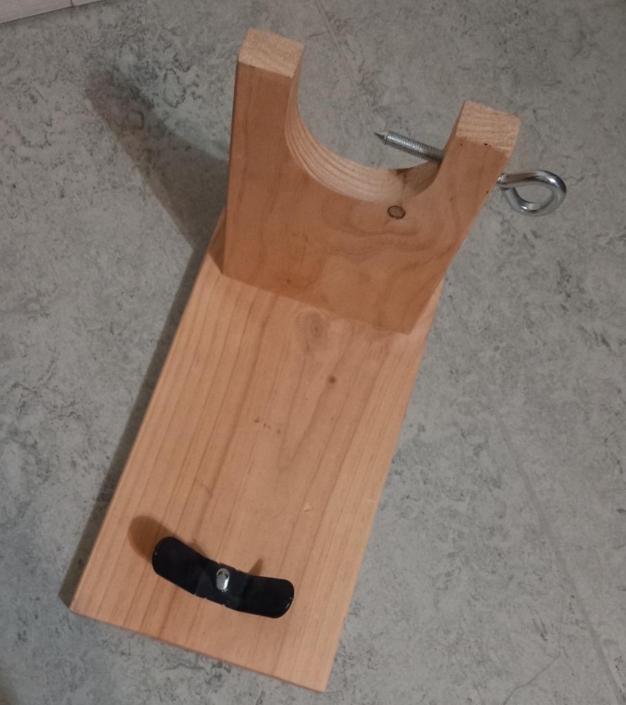 Portant à jambon en bois, Neuf, Moins de 100 cm, Brun, Enlèvement