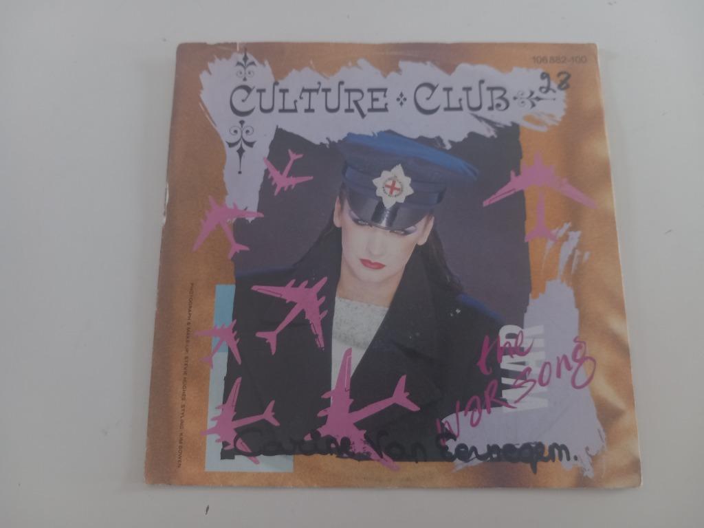 Single vinyle 7" Culture Club The War Song Synth Pop des ann, Enlèvement ou Envoi, Pop