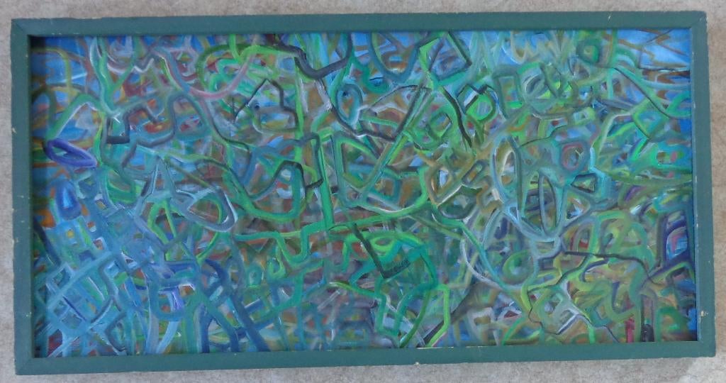 JEAN-MARIE BROUYERE / EN REVANT D'AUDREY / OLIEVERF 42x83cm, Enlèvement