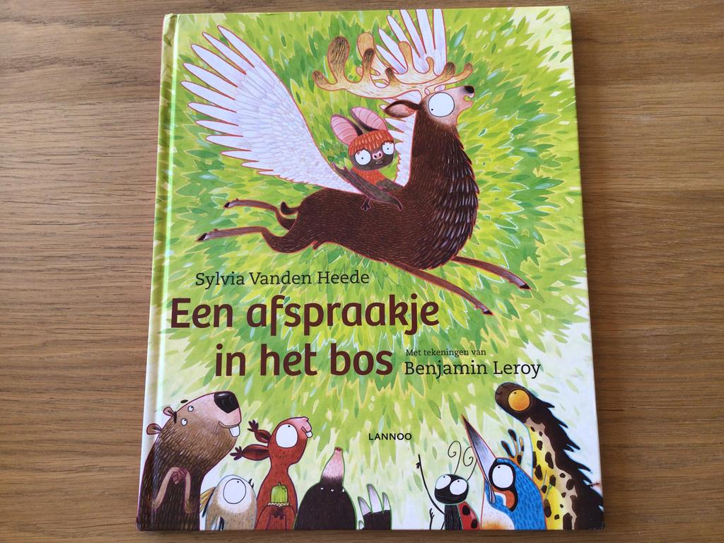 Benjamin Leroy - Een afspraakje in het bos - prima staat, Ophalen, Gelezen, Benjamin Leroy; Sylvia Vanden Heede, Prentenboek