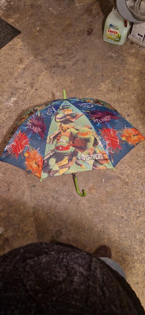Parapluie garcon, TORTUE NINJA, Enlèvement