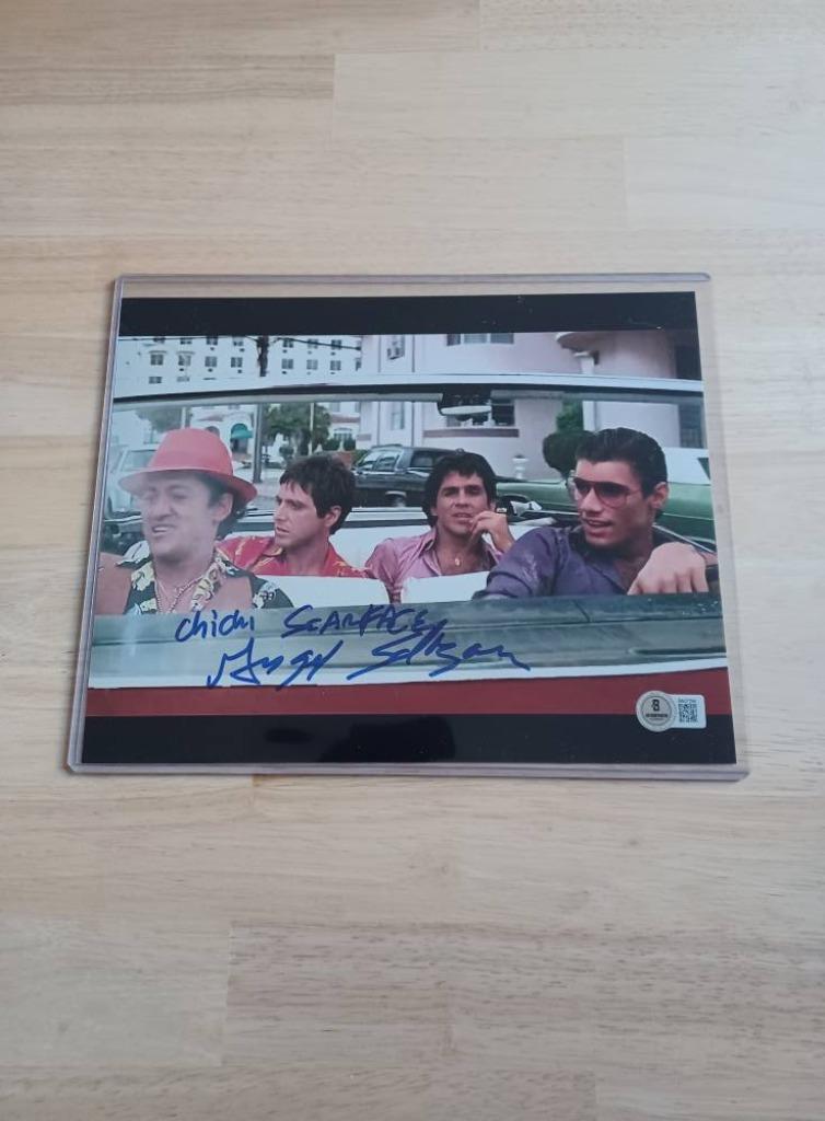 Scarface signed photo Cult Film, Verzamelen, Ophalen of Verzenden, Nieuw, Foto
