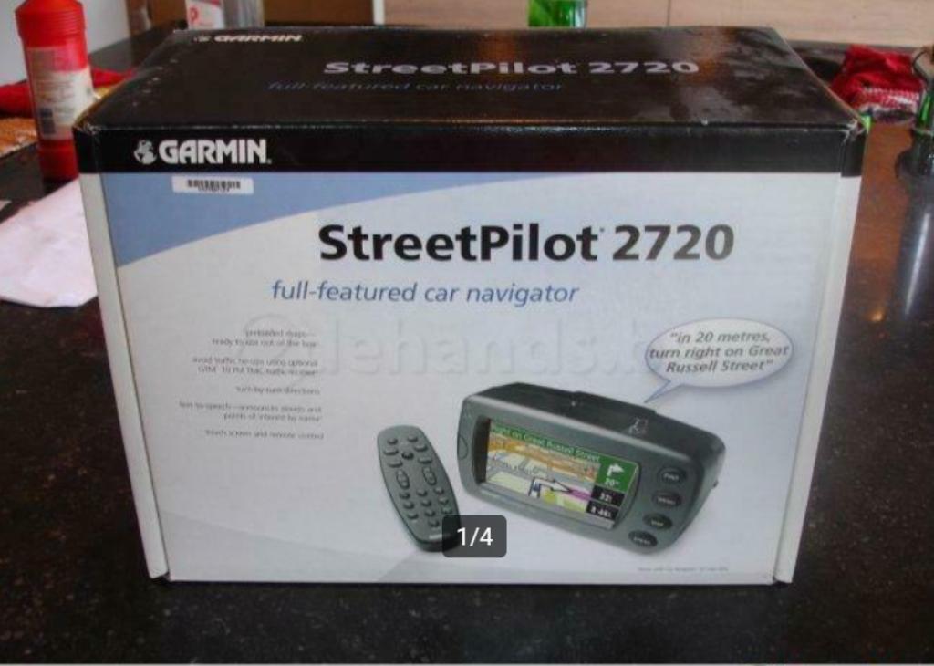 GPS GARMIN STREET PILOT 2720, Enlèvement, Utilisé