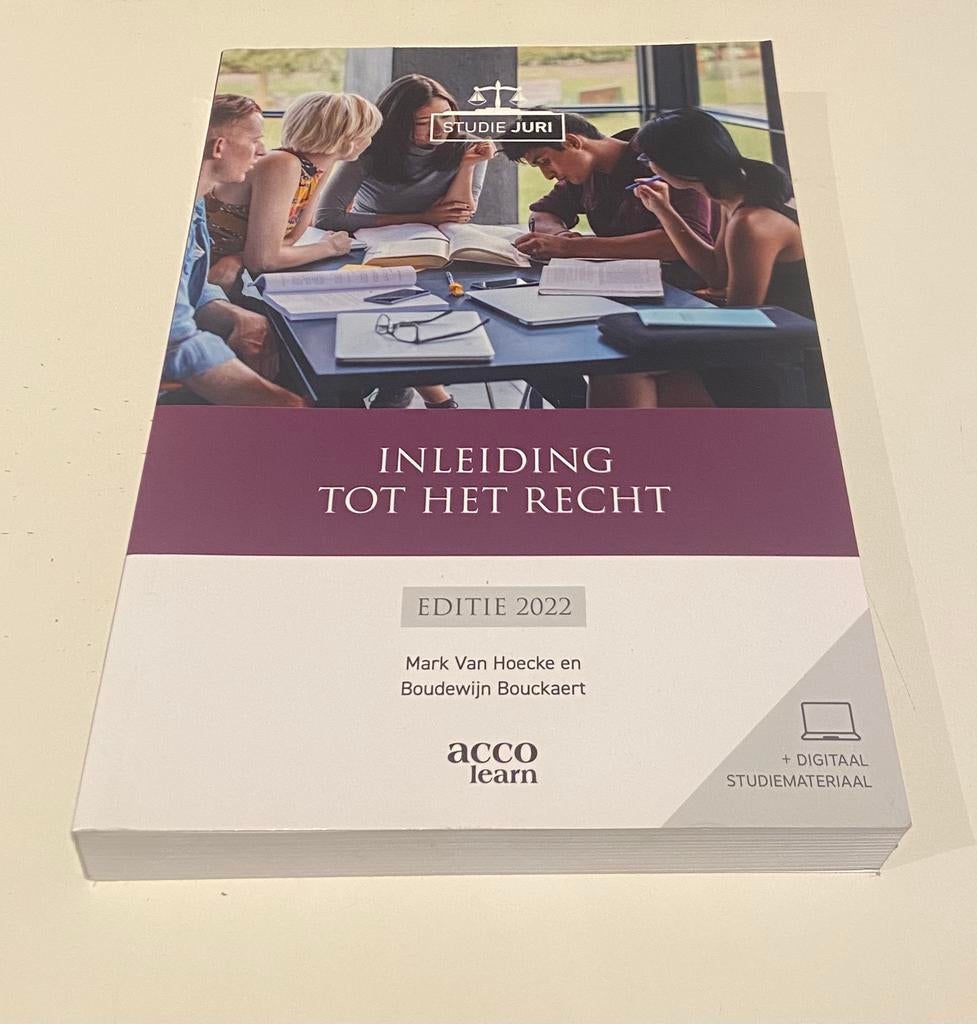 Mark Van Hoecke - Inleiding tot het recht, Ophalen of Verzenden, Mark Van Hoecke; Boudewijn Bouckaert