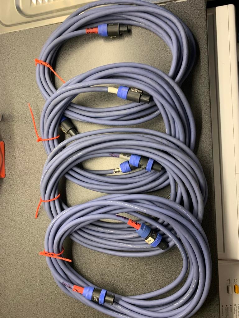 Speakerkabel, Ophalen, Zo goed als nieuw