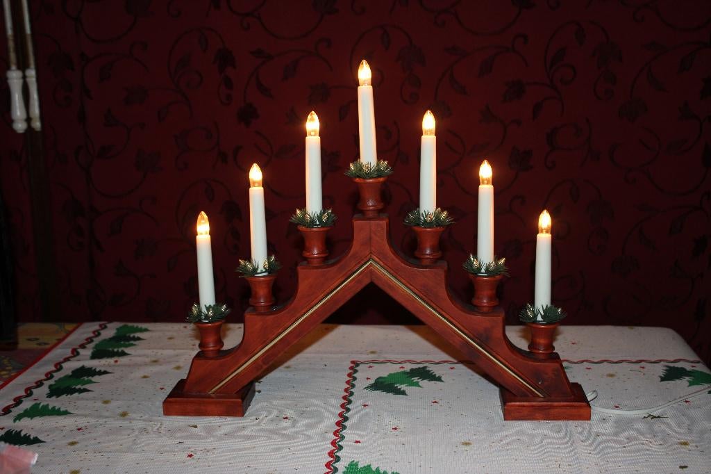 Kerstkandelaar, Ophalen, Zo goed als nieuw
