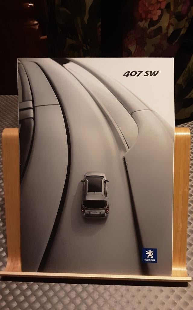 PEUGEOT 407 sw brochure, Ophalen of Verzenden, Zo goed als nieuw, Peugeot