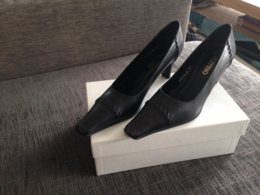 PRACHTIGE LEDER DAMESSCHOENEN "NIEUW", Zwart, Nieuw, Dansschoenen, Ophalen of Verzenden