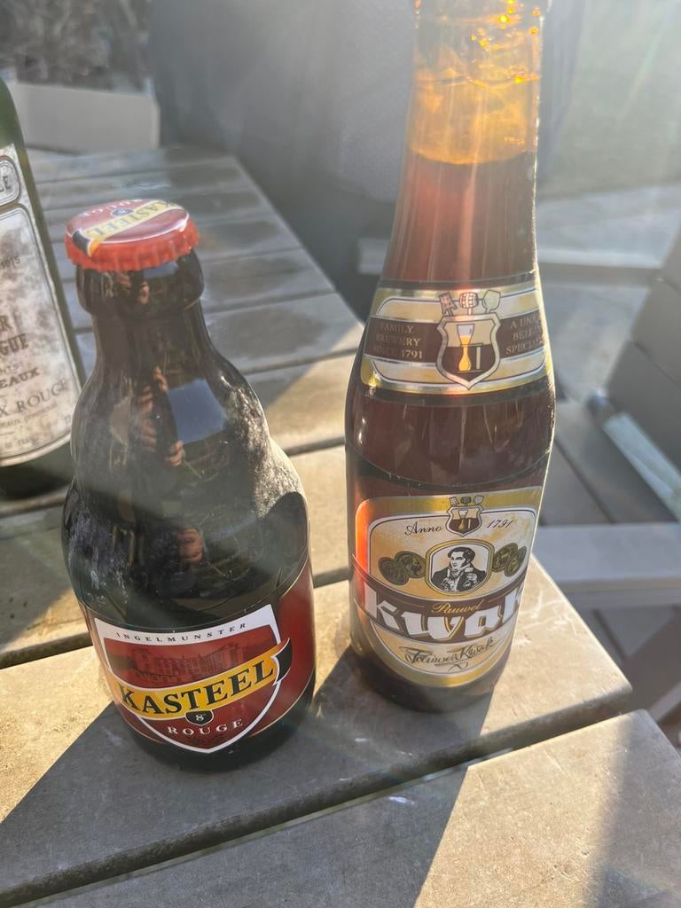 Twee flessen bier 2013, Ophalen, Zo goed als nieuw