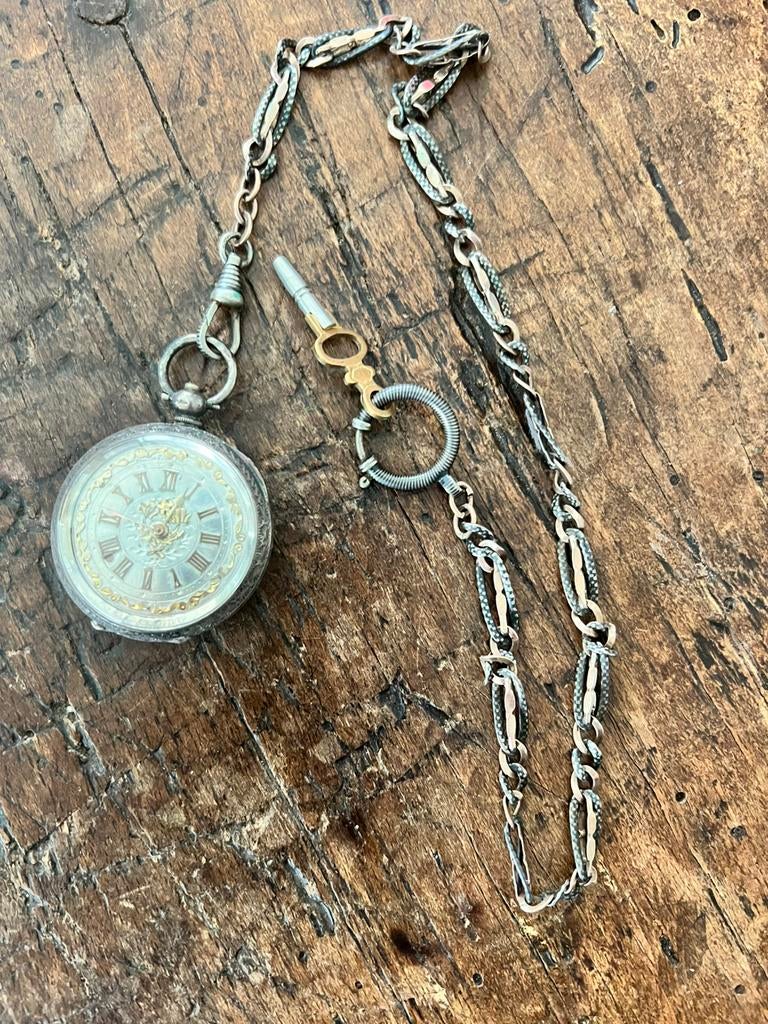 Zakuurwerk in zilver, Antiek en Kunst, Ophalen of Verzenden