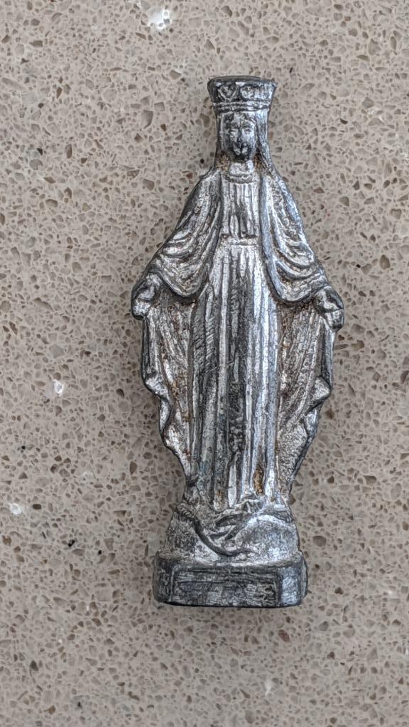 Statue miniature de la Vierge Marie, Porta Saint, Antiquités & Art, Antiquités | Objets religieux, Enlèvement ou Envoi