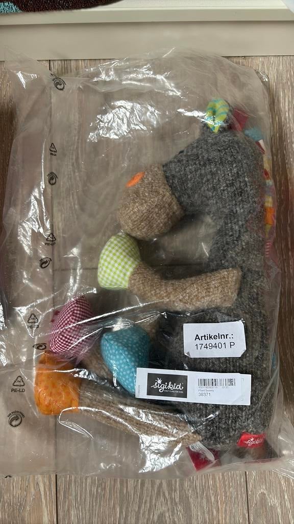 Sigikid knuffel (nieuw), Ophalen, Nieuw