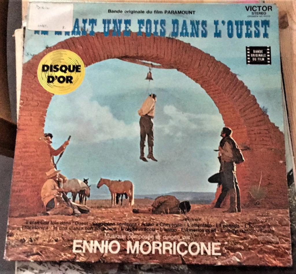 Ennio Morricone – Er was eens in het Westen, Cd's en Dvd's, Vinyl | Filmmuziek en Soundtracks, Gebruikt, 12 inch, Ophalen of Verzenden