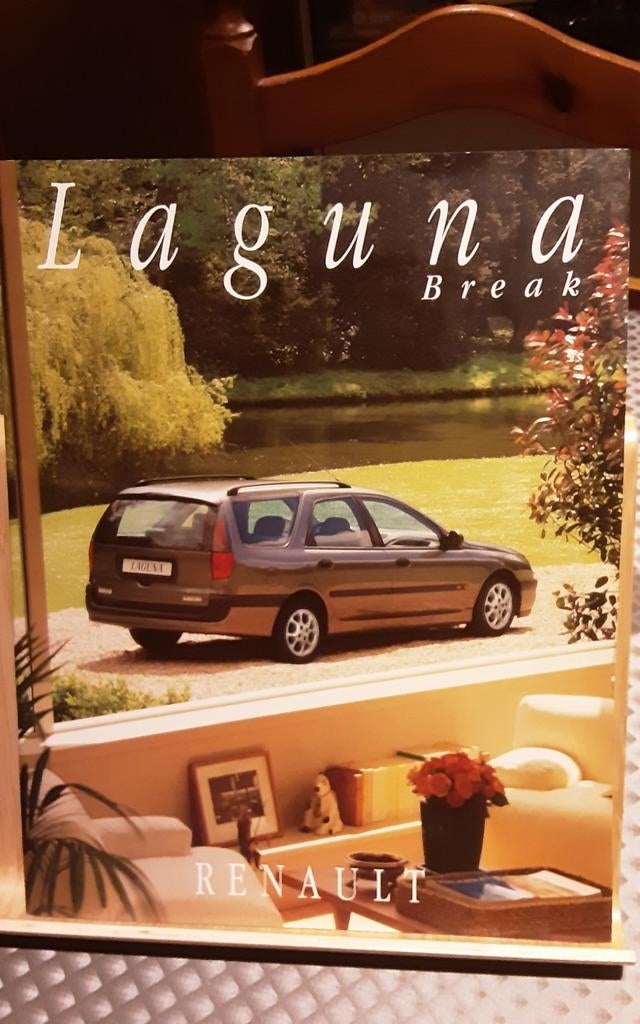 Renault laguna  break brochure, Ophalen of Verzenden, Zo goed als nieuw, Renault