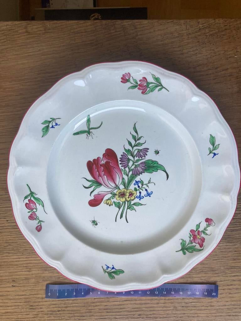 Antieke plaat Luneville (niet K B)