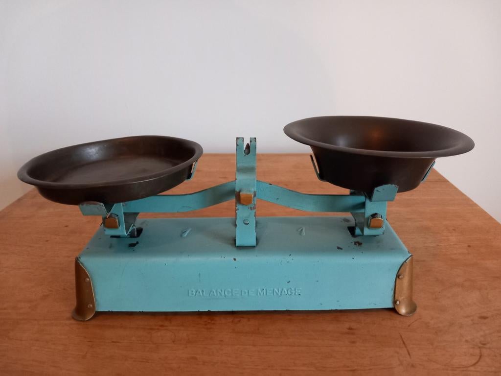 Retro Vintage keukenweegschaal., Verzamelen, Ophalen of Verzenden