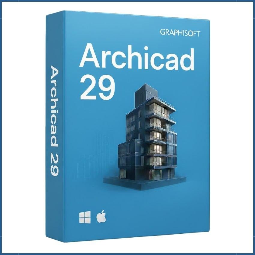 Archicad 29 Volledige versie, Enlèvement, Neuf, MacOS