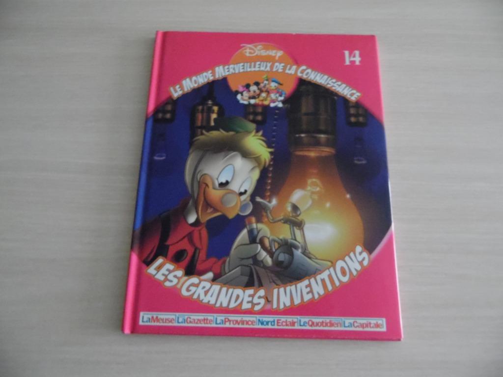 LE MONDE MERVEILLEUX DE LA CONNAISSANCE  LES INVENTIONS, Enlèvement ou Envoi, Comme neuf, Non-fiction, Disney