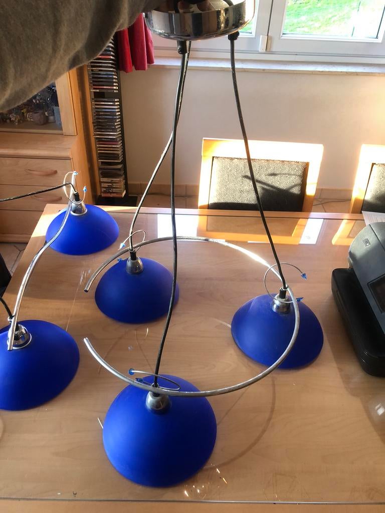 Ensemble de lampes Massive 3+1, Enlèvement, Utilisé, Verre