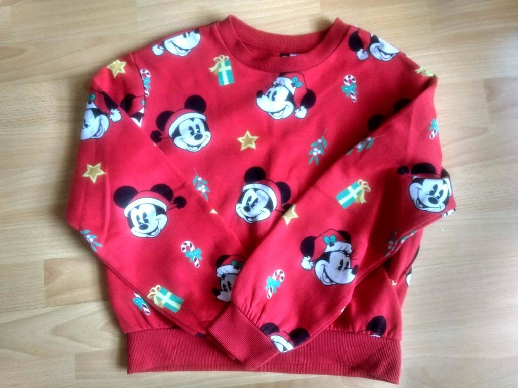 rode sweater kerst maat S, Kinderen en Baby's, Ophalen of Verzenden, Zo goed als nieuw, Disney, Jongen of Meisje