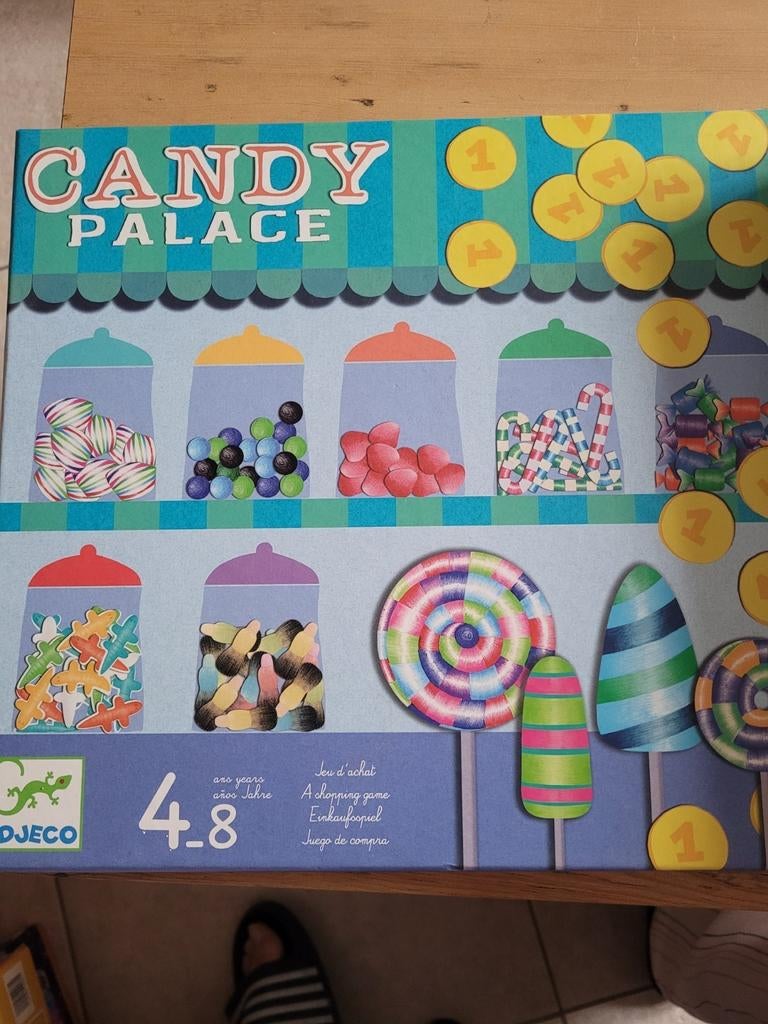 Jeu de société DJECO- Candy Palace, Enlèvement, Comme neuf