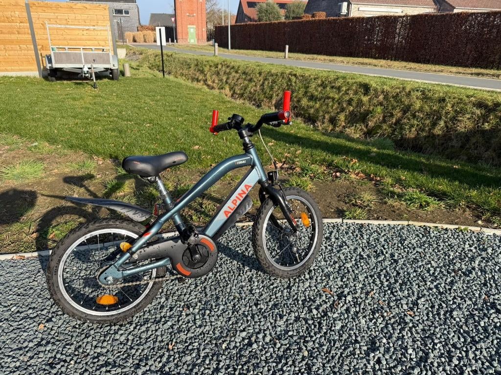 kinderfiets 16 inch Alpina Trial, Fietsen en Brommers, Ophalen, Zo goed als nieuw, 16 tot 20 inch, Alpina