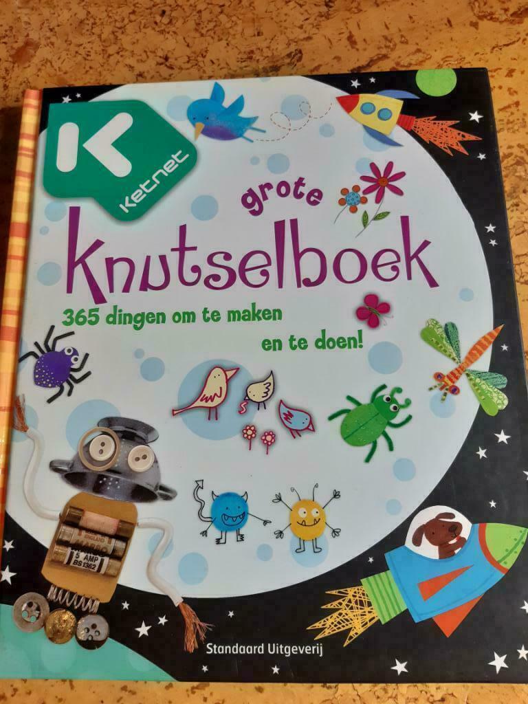 Ketnet grote knutselboek, Ophalen of Verzenden, Zo goed als nieuw, Knutselen